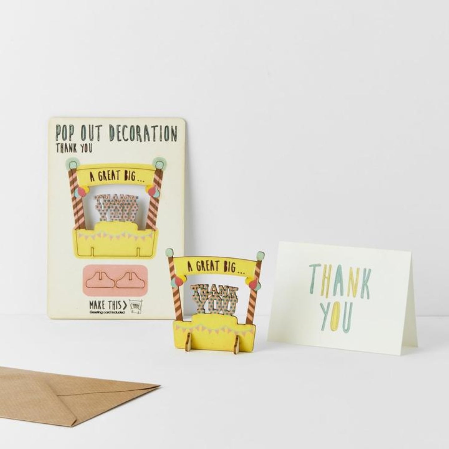 Pop Out Card - Thank You
