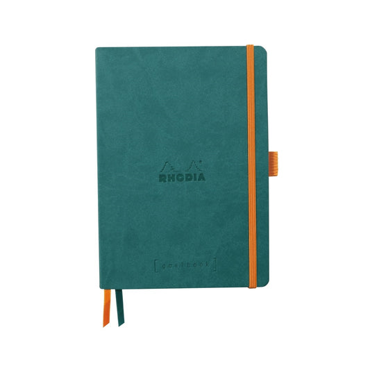 Rhodia Goal Book A5 Dot Grid - Peacock