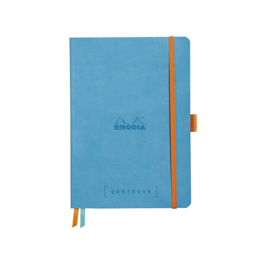 Rhodia Goal Book A5 Dot Grid - Turquoise