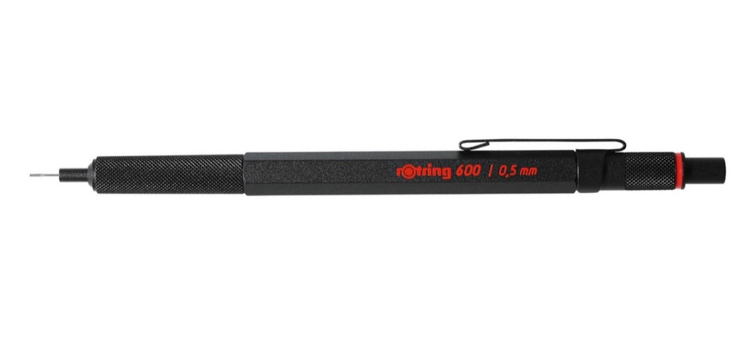 Rotring 600 Mechanical Pencil 0.5mm - Black