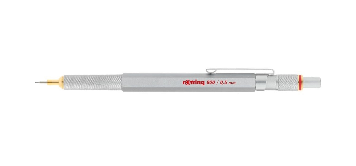 Rotring 800 Mechanical Pencil 0.5mm - Silver