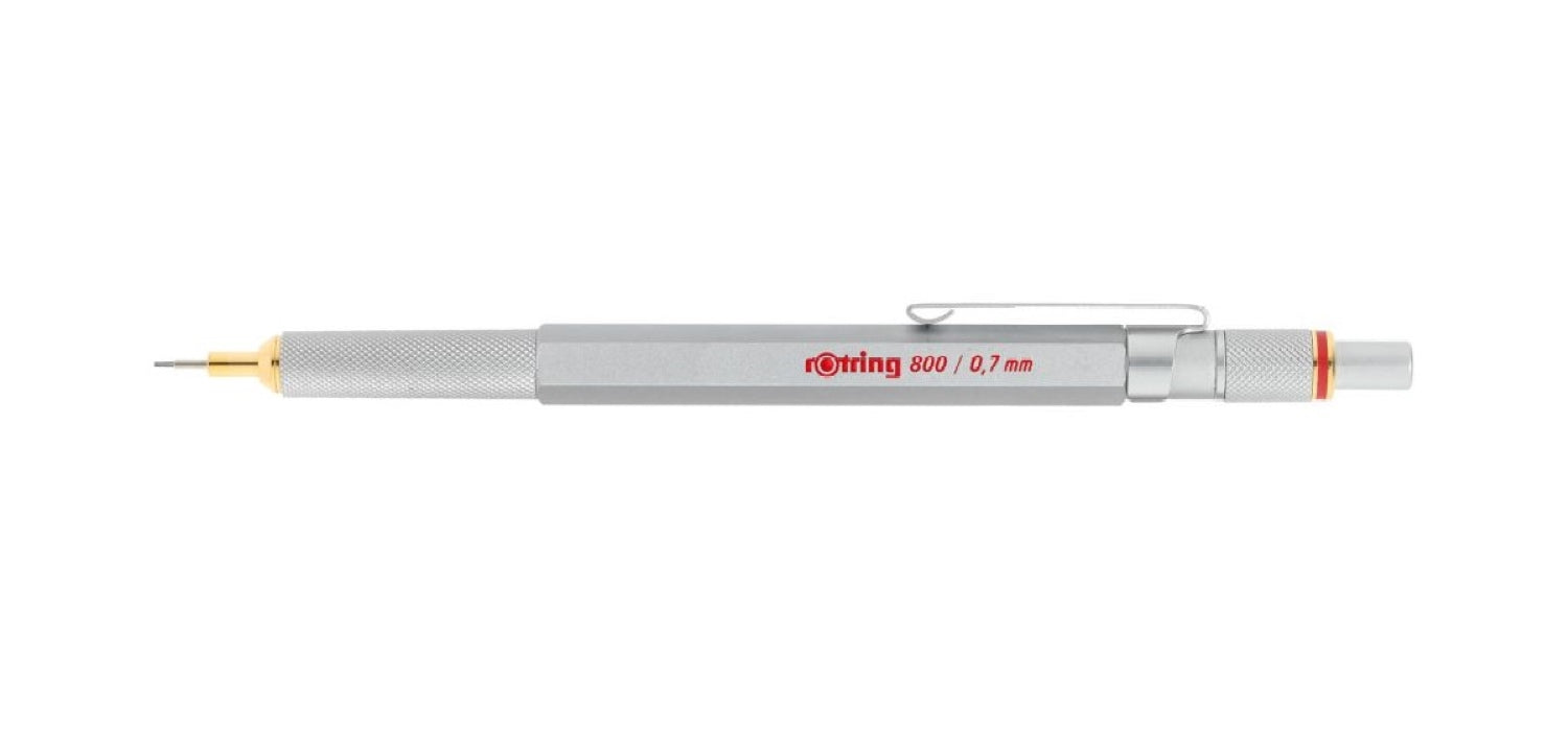 Rotring 800 Mechanical Pencil 0.7mm - Silver