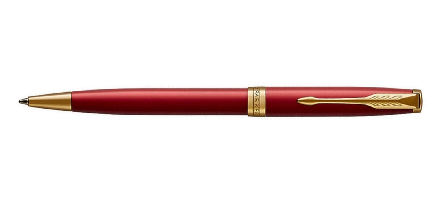 Parker Sonnet Ballpoint Pen Intense Red