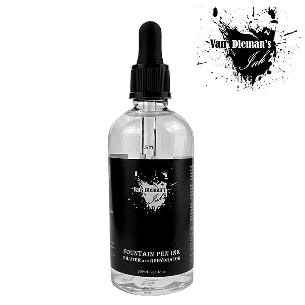 Van Diemans Fountain Pen Ink Diluter and Rehydrator 100ml