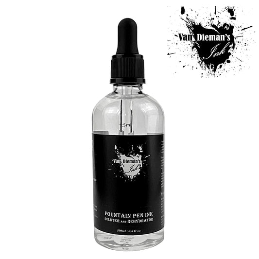 Van Diemans Fountain Pen Ink Diluter and Rehydrator 100ml