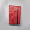 Visentin Leather Notebook Cover A6 Croc + Rhodia Webby Lined Notebook
