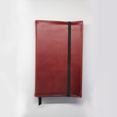 Visentin Leather Notebook Cover A6 Grained + Rhodia Webby Lined Notebook