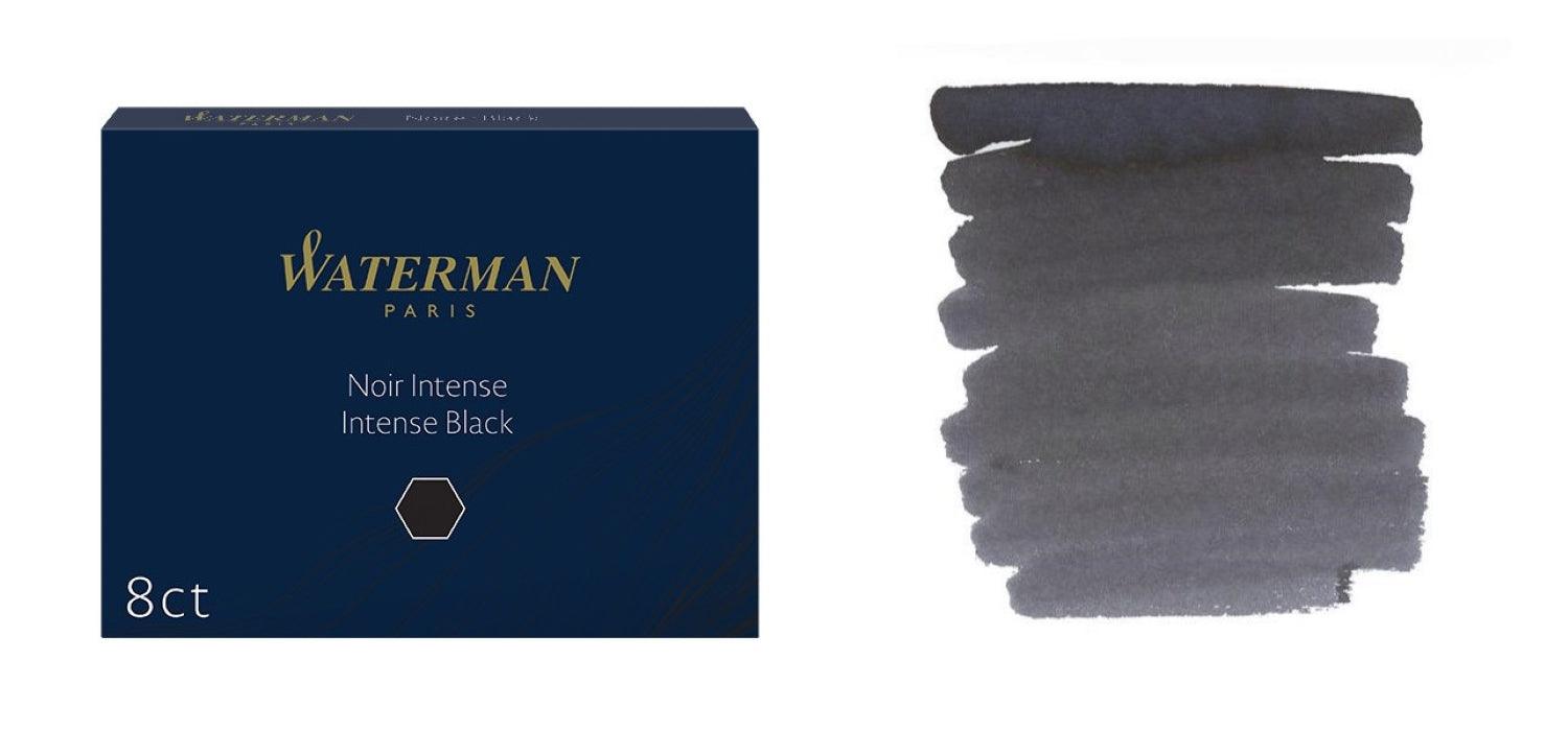 Waterman Ink Cartridges Pack of 8 - Assorted Colours