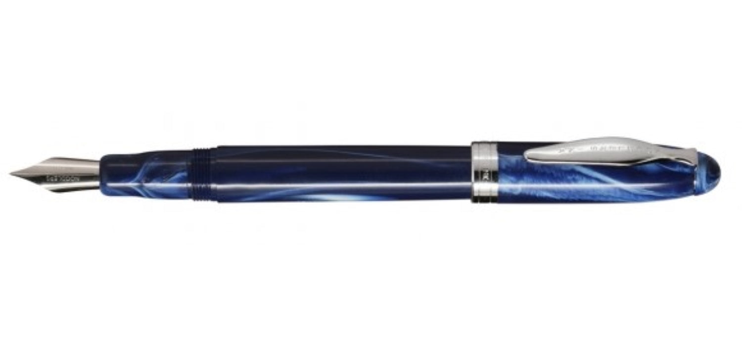 Noodlers Ahab Fountain Pen - Lapis Inferno