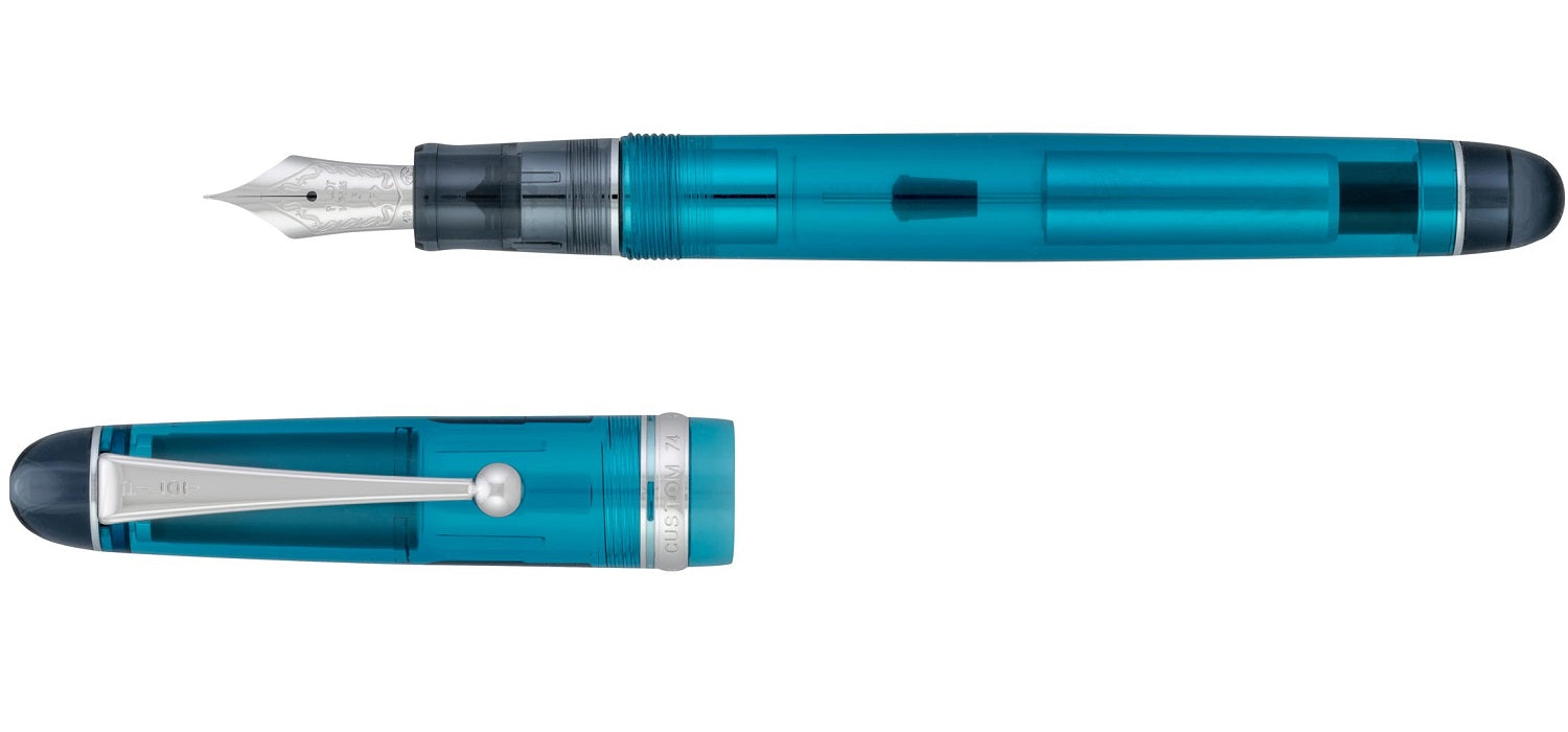 Pilot Custom 74 Fountain Pen - Turquoise Green