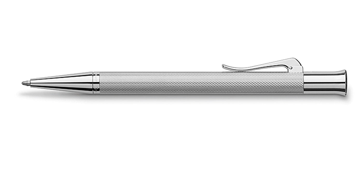 Graf Von Faber-Castell Guilloche Ballpoint Pen - Rhodium