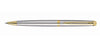 Waterman Hemisphere Ballpoint Pen - Stainless Steel / Gold Trim