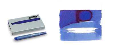 LAMY T10 Ink Cartridges Pack of 5 - Assorted Colours