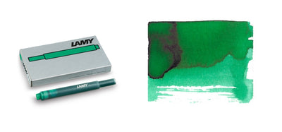 LAMY T10 Ink Cartridges Pack of 5 - Assorted Colours