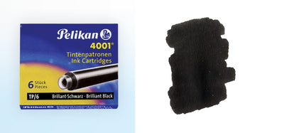 Pelikan TP/6 Ink Cartridges Pack of 6 - Assorted Colours