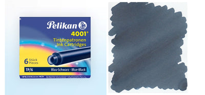 Pelikan TP/6 Ink Cartridges Pack of 6 - Assorted Colours