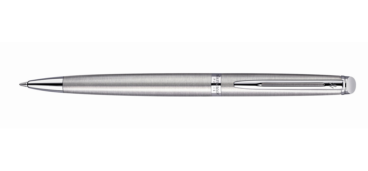 Waterman Hemisphere Ballpoint Pen - Stainless Steel / Chrome Trim
